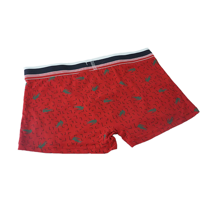 Boxer Lacoste Hombre Prints Colors Rojo Verde